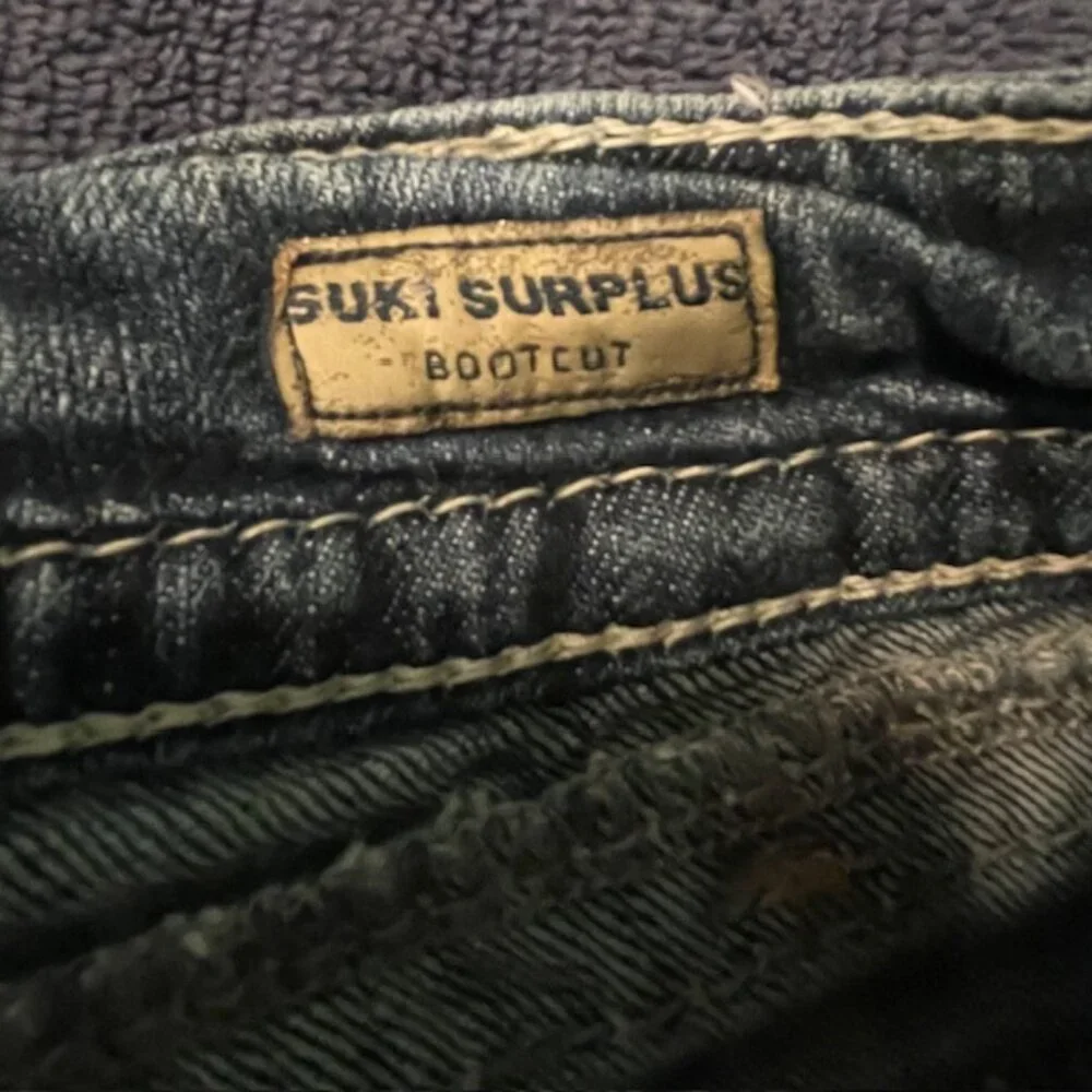 Women's Silver Suki Surplus Bootcut denim jeans‎